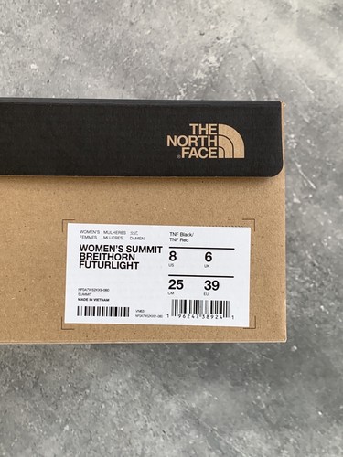 Pre-owned The North Face Summit Breithorn Futurelight Boots Women's Size Us 8 Uk 6 Eur 39 In Black