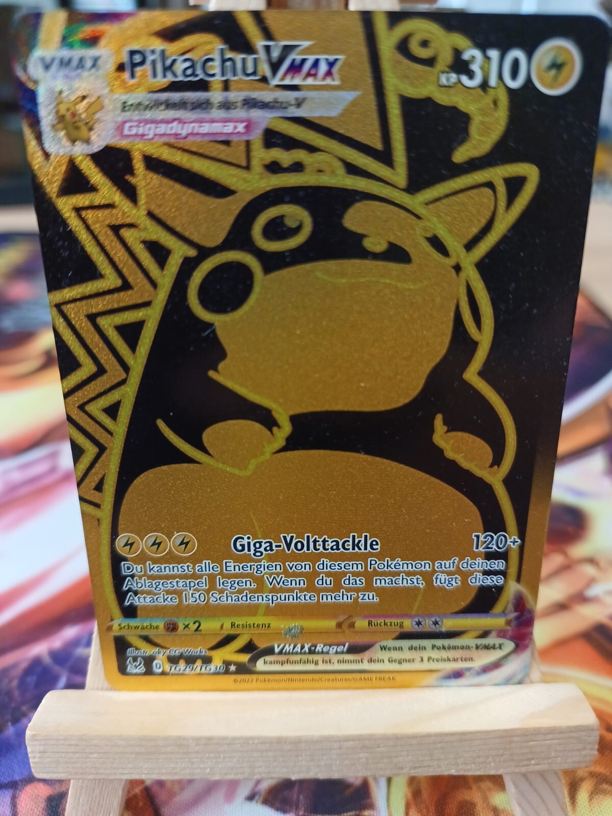 Pikachu VMAX Gold Rare TG29/TG30 Deutsch NM Pokemon | eBay