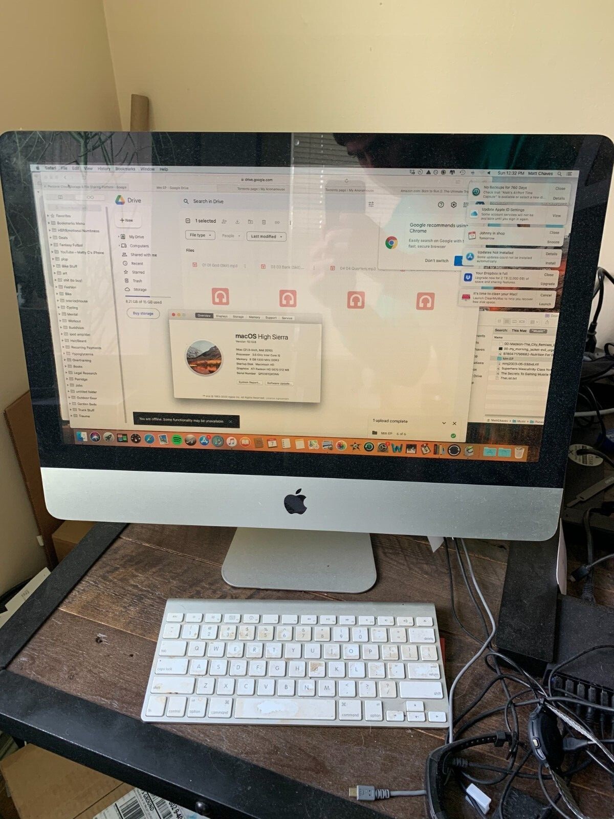 Apple iMac 21.5インチ Mid 2010 改造品 imac 21.5 inch (Mid-2010