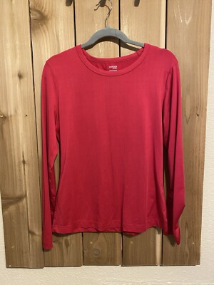 Danskin Pink Fitted Long Sleeve Top Size L(12/14) NWOT