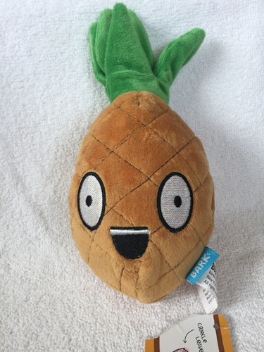 BarkBox Penny The Pineapple Squeak Crinkle Plush New With Tags