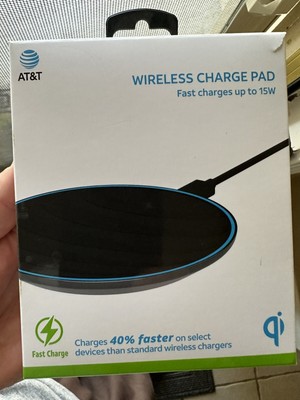 AT&T Fast Charge 15W Premium Mini Magsafe Wireless Charging Pad - NEW