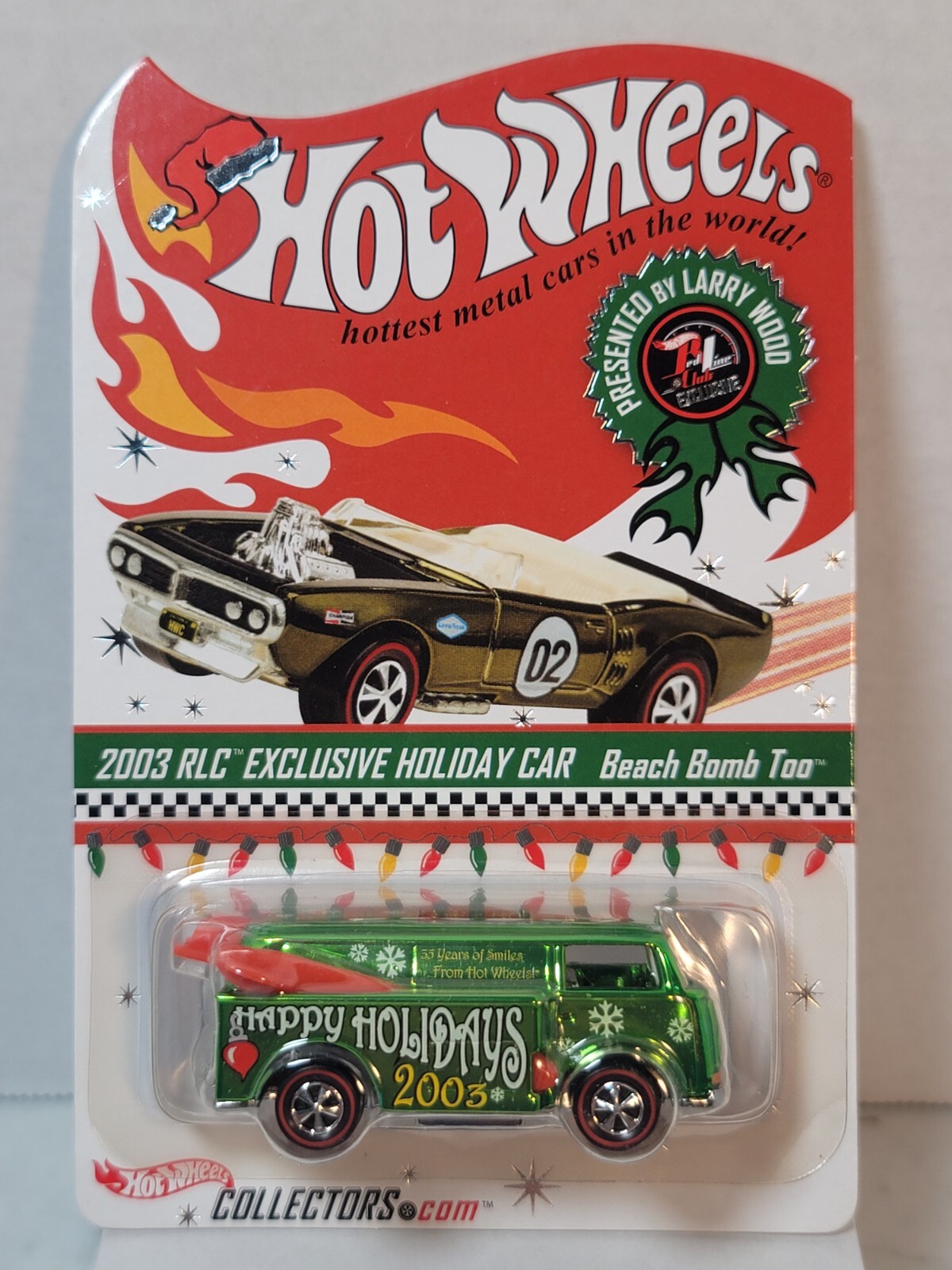 Red Line Club 2003  Beach Bomb Too☆ビーチボム Hot Wheels Red Line Club RLC 2003 Exclusive Holiday Car