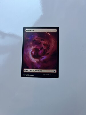Mountain MTG card (Theros Beyond Death) - Mint, Foil