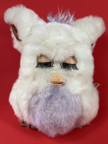 Furby Sleepy Purple Lavender Emoto-Tronic 2005 Talks but