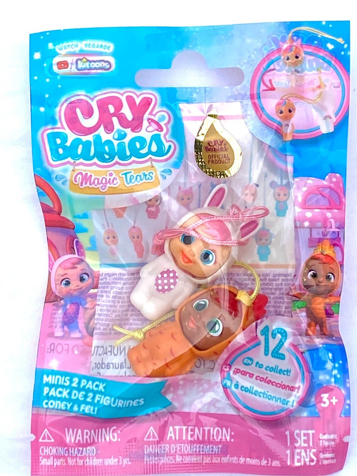 Cry Babies minis 2P入り全袋。 Cry Babies minis 2P入り全袋。