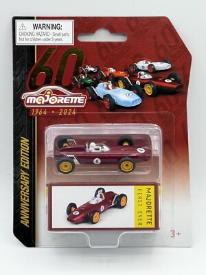Majorette FIRST EVER  60th Anniversary Edition Race Car # 4