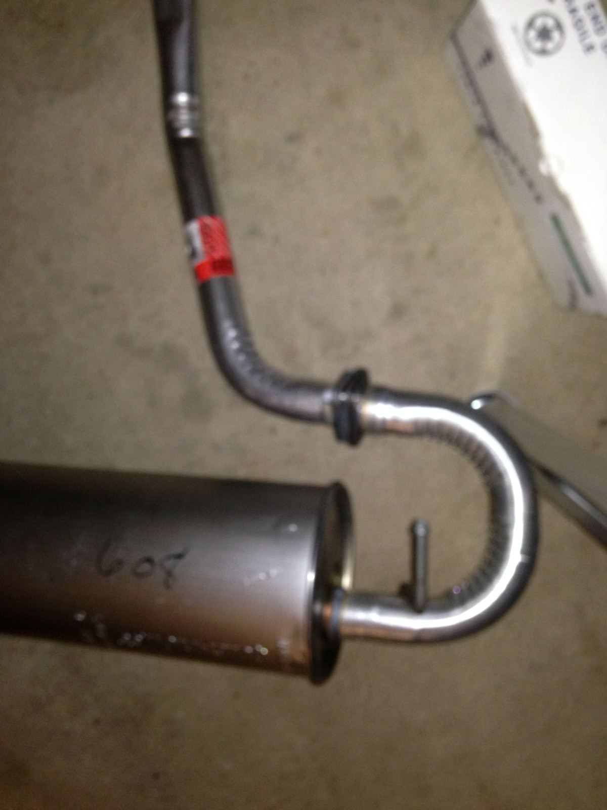 Exhaust Resonator PipeResonator Assembly Walker 55182 fits 9800