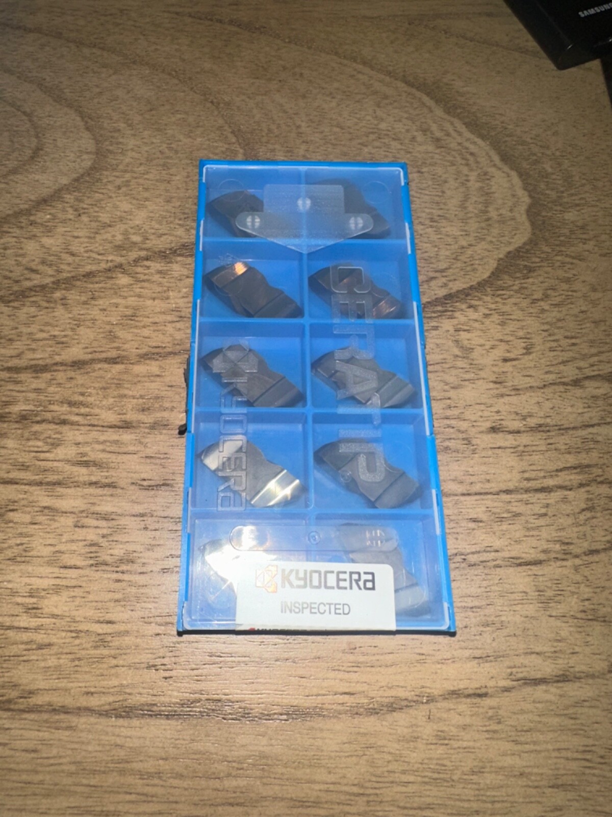 KYOCERA CERMET INDEXABLE INSERTS KCRP-4125R TC40 QTY 10 INSERTS