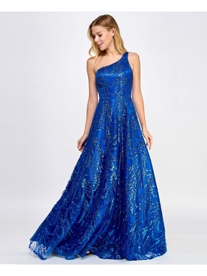 SAY YES TO THE Womens Blue Lined Strappy Open Back Tulle Dress Juniors 910