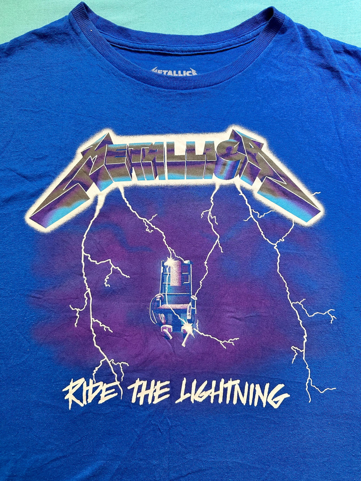 希少90sLLICA Ride the Lightning Tシャツ L Ride The Lightning T-Shirt | Metallica.com