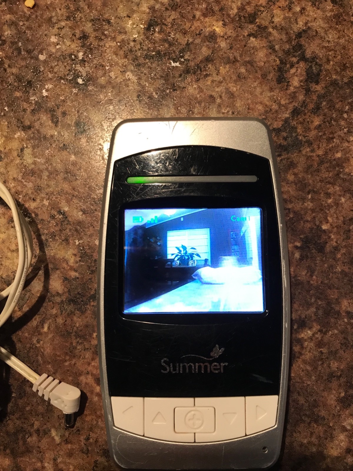 Summer Infant Baby Monitor Audio + Color Video Pan and zoom camera