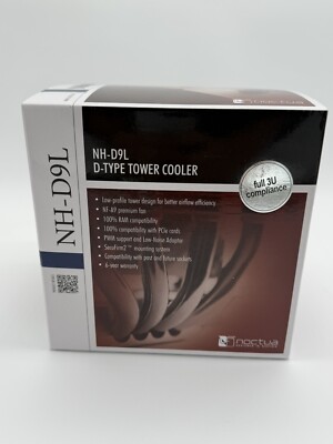 Noctua NH-D9L CPU Cooler Heatsink FAN Intel LGA2066/2011/1150/1151/1200 AMD PWM