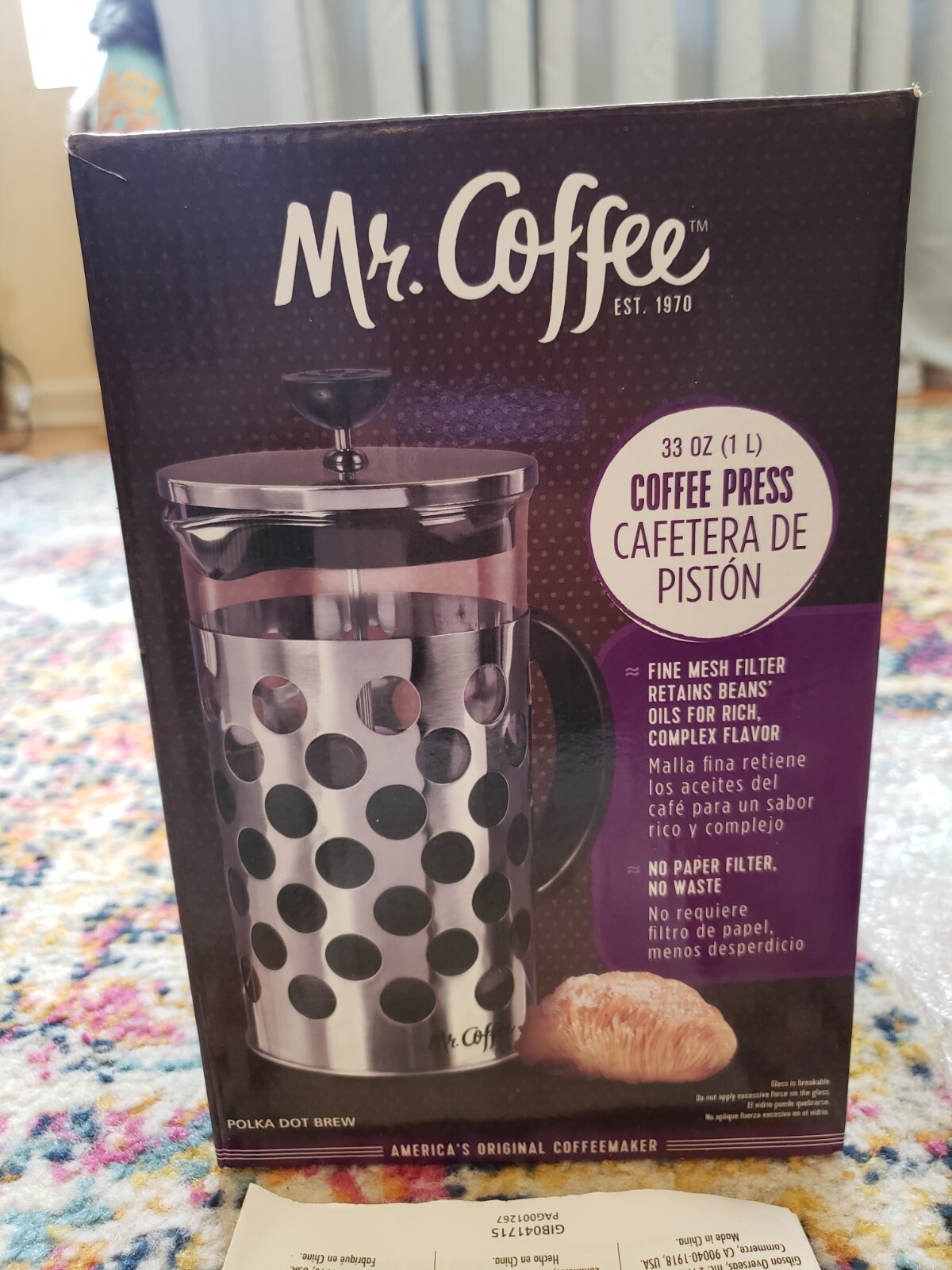 Brand New! Mr. Coffee Coffee Press!