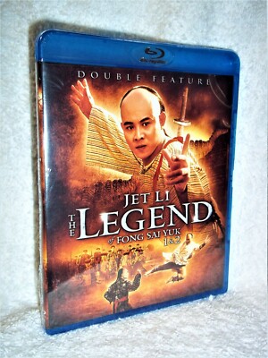 Jet Li Double Feature: The Legend Of Fong Sai-Yuk 1&2 (Blu-ray, 2023) karate NEW