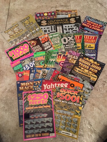 Losing Il Lottery Tickets, 2018   $1,000. in @pack. Buy one or all