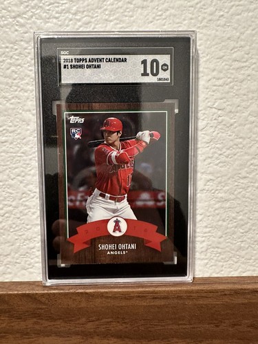 【大谷翔平 PSA10】2018 TOPPS AdventCalendar #1 2018 Topps Advent Calendar Shohei Ohtani RC Card #1 SP