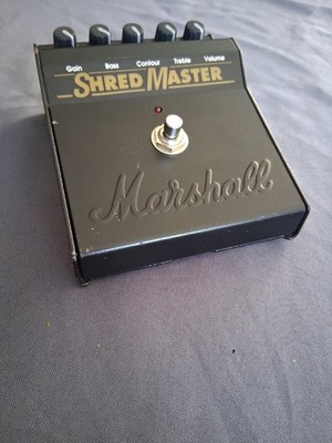 Marshall ShredMaster Vintage Made in England Distortion Pedal Rare 90s Guitar FX
