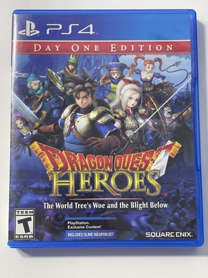 Dragon Quest Heroes Day One Edition World Tree's Woe PlayStation 4 PS4 *TESTED*