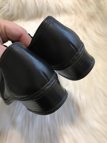 RIEKER Anti-Stress Dana Black Leather Slip On Loafer Women's Size 7