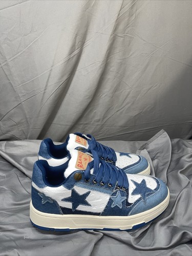 Aelfric Eden Stars Casual All-Match Denim Skate Shoes Size