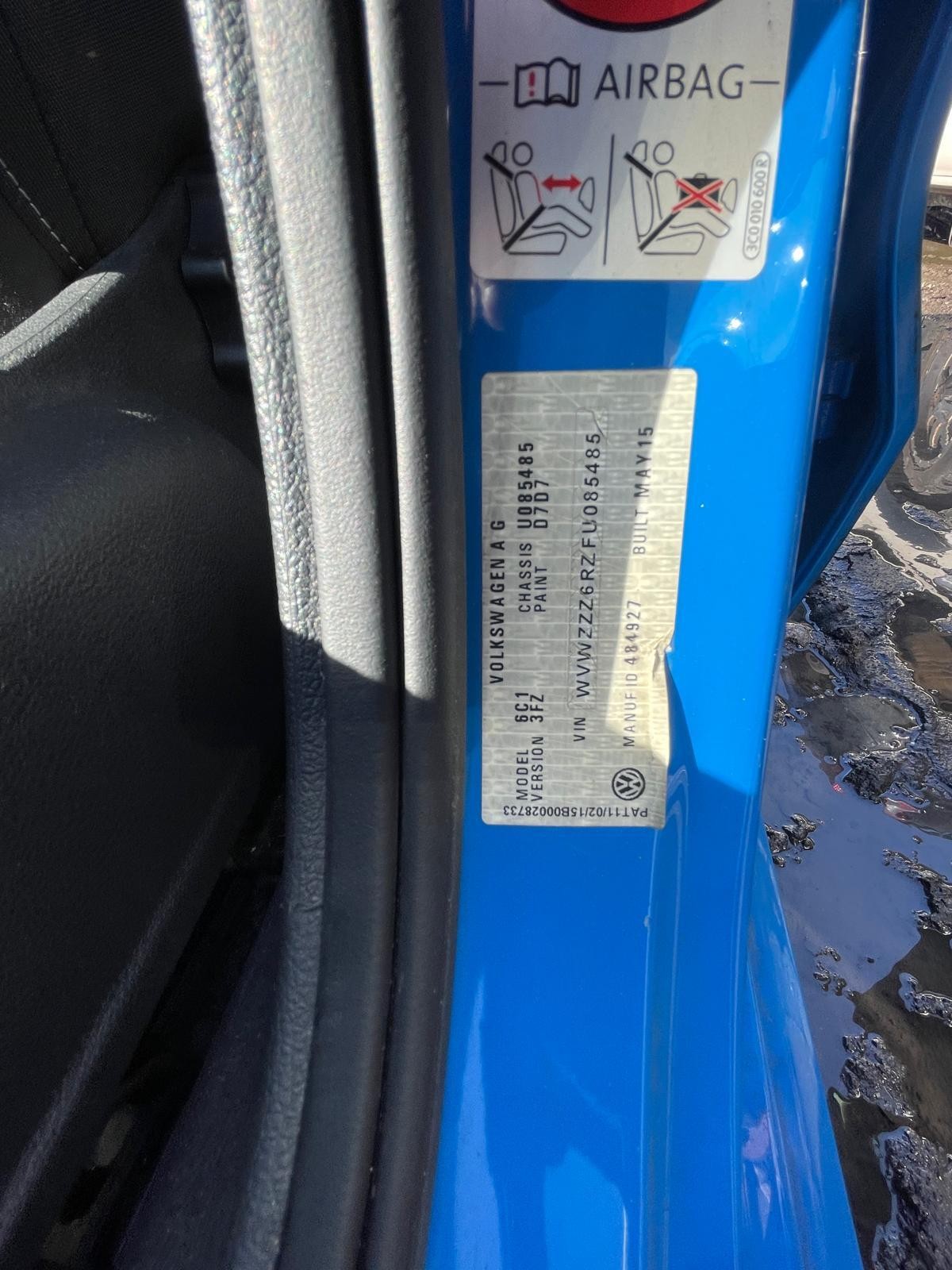 VOLKSWAGEN POLO 6R 05/2014-09/2017 ENGINE ECU ONLY 1.2l PETROL CJZD CODE - thumbnail 7