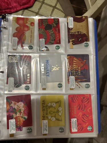 COMPLETE SET 14 CHINESE STARBUCKS NEW YEAR 2012 to 2025