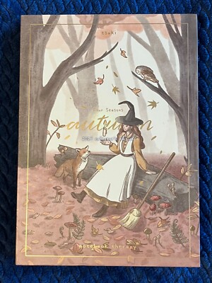 Notebook Therapy Dot Grid Journal Notebook Autumn 2024 Original Size Witchy