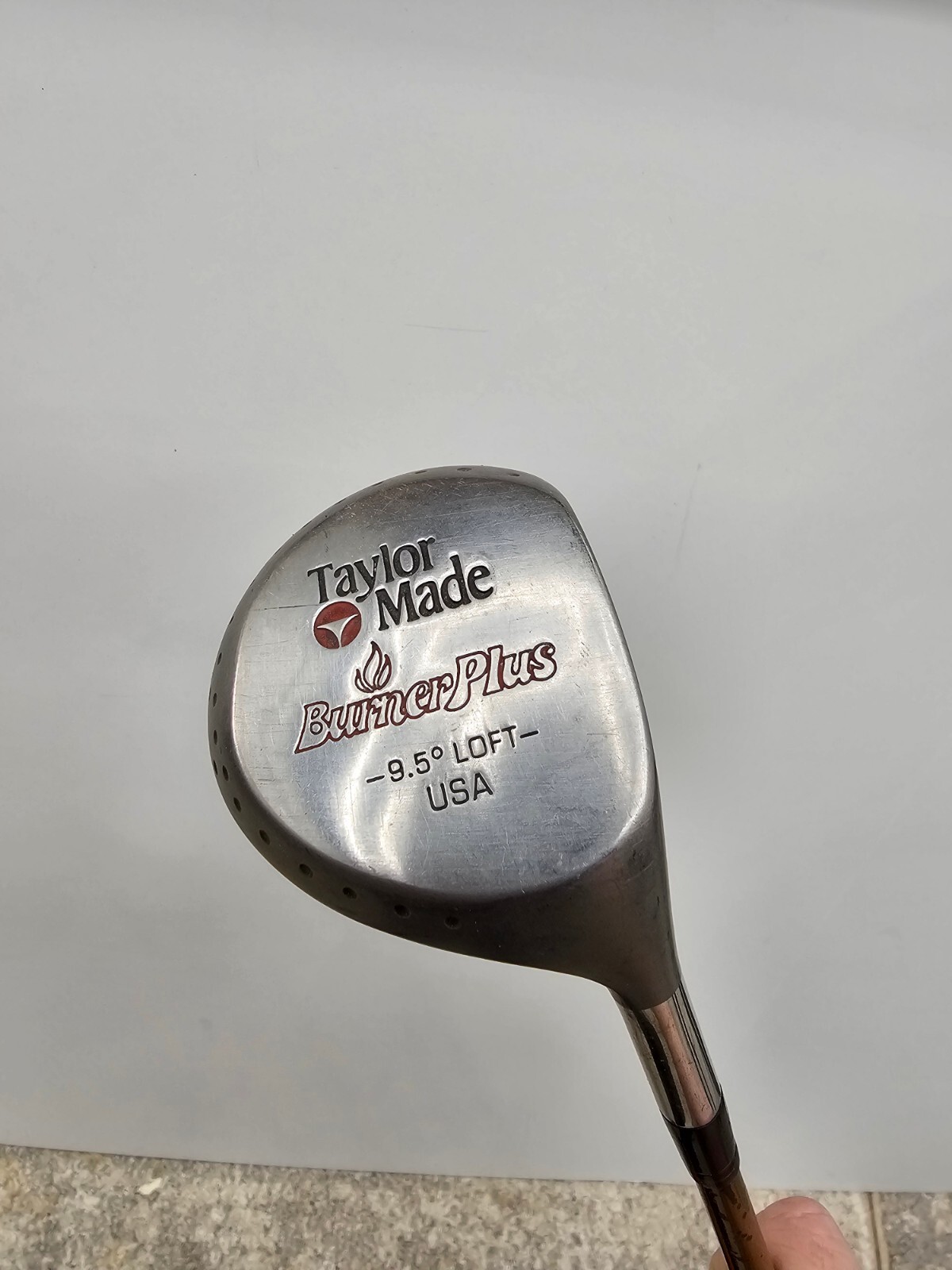 【名器】テーラーメイド BURNER PLUS ドライバー10.5° S TaylorMade BURNER PLUS 1W 10.5度 flex:SR メンズ右 オリジナル