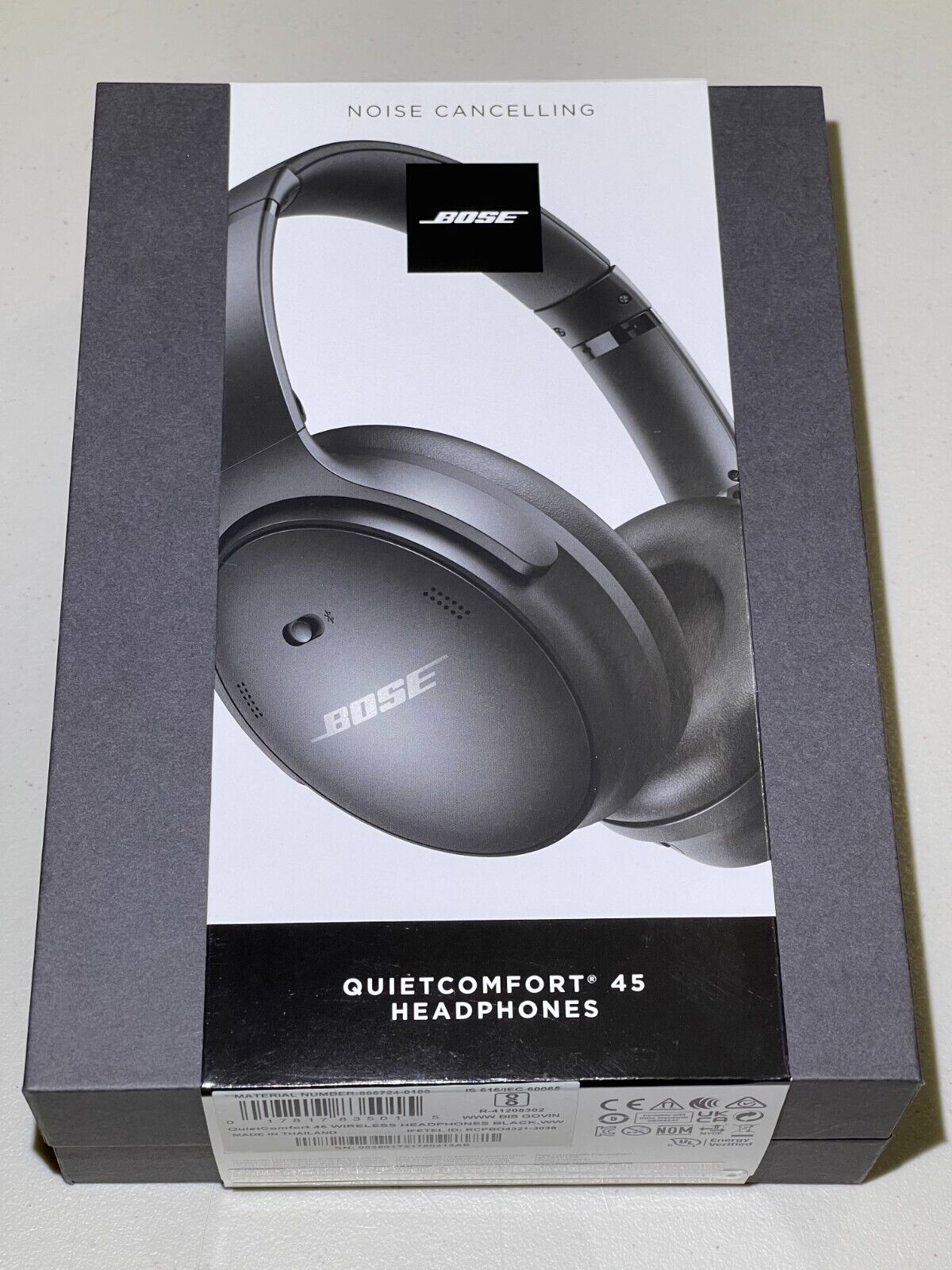 Bose QuietComfort 45 Wireless Bluetooth Smart Headphones ANC Over-the-Ear Black. 17817835015 | eBay Bose QuietComfort 45 Wireless Bluetooth Smart Headphones ANC Over-the-Ear Black. 17817835015 | eBay