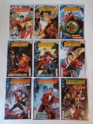 SHAZAM! #1 2 3 4 5 6 7 8 9 LOT Cvr A Complete Set DC 2023 Mark Waid Dan Mora