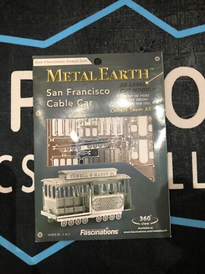 Metal Earth San Francisco Cable Car Model Kit