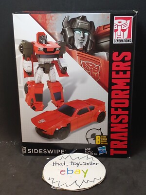 Hasbro Transformers Generations 8 Steps: SIDESWIPE Action Figure! (2017, Hasbro)