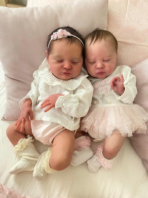 Anano Lifelike Baby Dolls Silicone 19 Inch Realistic Reborn Baby Dolls That L...