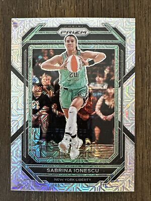 2023 Panini Prizm WNBA Sabrina Ionescu #50 Silver Mojo /25 