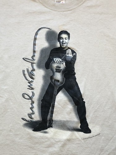 Paul McCartney ポロシャツ Lサイズ 青 Paul McCartney ポロシャツ Lサイズ 青