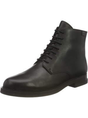 

CAMPER Womens Black Up Легкие кожаные ботинки Iman с круглым носком на блочном каблуке, Черный, K400342-001