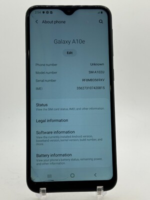 Samsung Galaxy A10e - Blue - (T-Mobile) - Smartphone - READ DESCRIPTION!!!