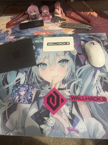 Wallhack SkyPAD SP-004 Hatsune Miku gaming mouse pad Glass Wallhack SkyPAD SP-004 Hatsune Miku gaming mouse pad Glass