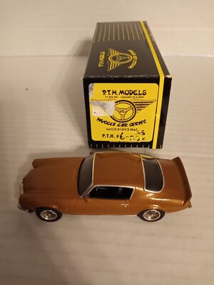 P.T.H. Models Made in England Mint in Box New Die-cast Heavy Car