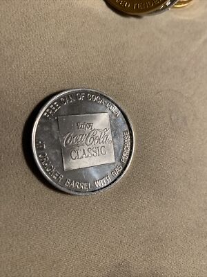 Coca-Cola Classic Coke Cracker Barrel WFMF 102 Doubloon mardi gras New Orleans