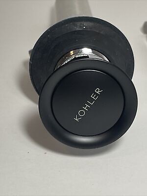 KOHLER 1037023-BL Standard Bathroom LAVATORY SINK DRAIN WITH OVERFLOW BLACK
