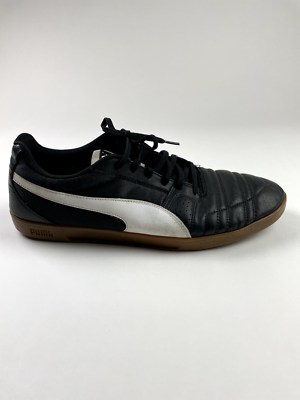 Black puma indoor sales soccer shoes
