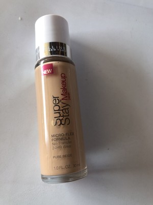 NEW Maybelline SuperStay 24HR Makeup, Micro-Flex Formula, Pure beige Read Below