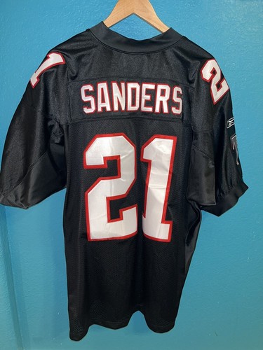 その他 DEION SANDERS ATLANTA FALCONS #21 jersey Deion Sanders Atlanta Falcons Nike Retired Player Game