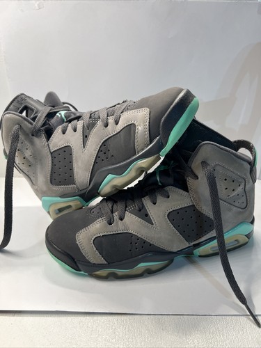 Nike Air Jordan 6 VI Retro Cement Grey Green Glow OG Dark