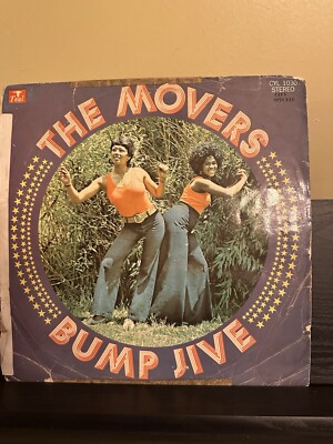 The Movers - Bump Jive -    Rare 1975 South Africa City Special CYL 1030 LP