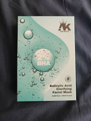 Salicylic Acid Clarifying Facial Mask Pack Of 5 By AVK Beauty