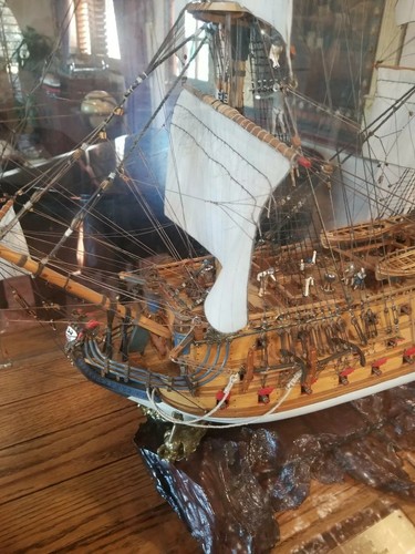 San Felipe model wood ship Display Spanish navy wooden tall ship sailing boat