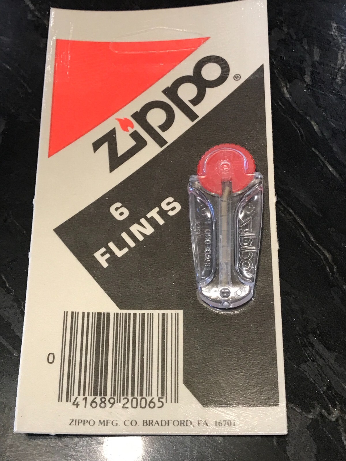 NEW Zippo replacement Flints 9 packs with six flints each - Total of 54 flints